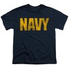 Boys' Short Sleeve Navy Logo T-Shirt - 2 of 4