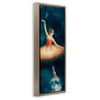 Stupell Industries Dancing Ballerina Surreal Nebula Dress, 15" x 31" - 3 of 4
