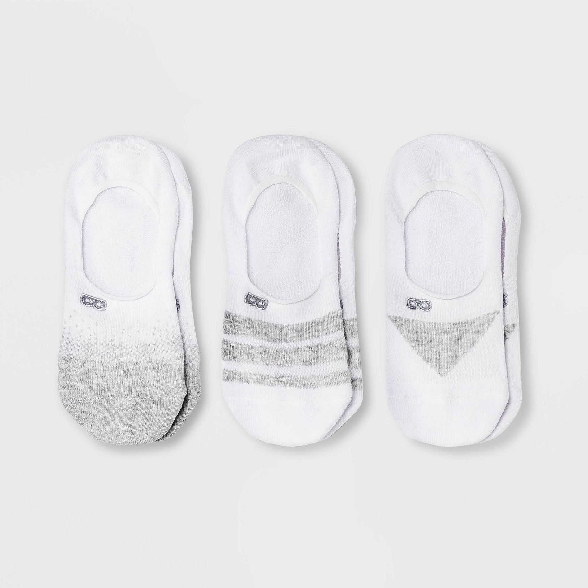 Pair of Thieves Men's Cushion No Show Socks 3pk - White 6-12