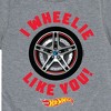 Boys' - Hot Wheels - Valentine's I Wheelie Like You Short Sleeve Graphic T-Shirt - 2 of 4