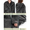 PAVILIA Fleece Robe For Women, Plush Warm Bathrobe, Fluffy Soft Spa Long Lightweight Fuzzy Cozy, Satin Trim - 4 of 4