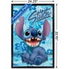 Trends International Disney Lilo and Stitch - Sitting Framed Wall Poster Prints - 3 of 4