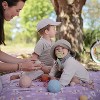 Mushie Silicone Nesting Sphere Sensory Toy - Blue - 3pk - 4 of 4