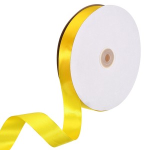 Unique Bargains Silky Polyester Smooth Shiny Fabric Ribbons - 1 of 4