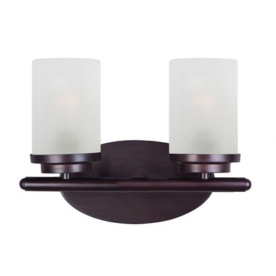 Maxim Lighting Corona 2 - Light Vanity in  Oil Rubbed Bronze