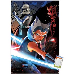 Trends International Star Wars: The Clone Wars By Cryssy Cheung Unframed Wall Poster Prints - 1 of 4