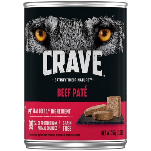 Crave Grain Free Pat Wet Dog Food Beef 12 5oz Target