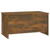 vidaXL Coffee Table Smoked Oak 40.2"x21.9"x20.7" Engineered Wood - 4 of 4