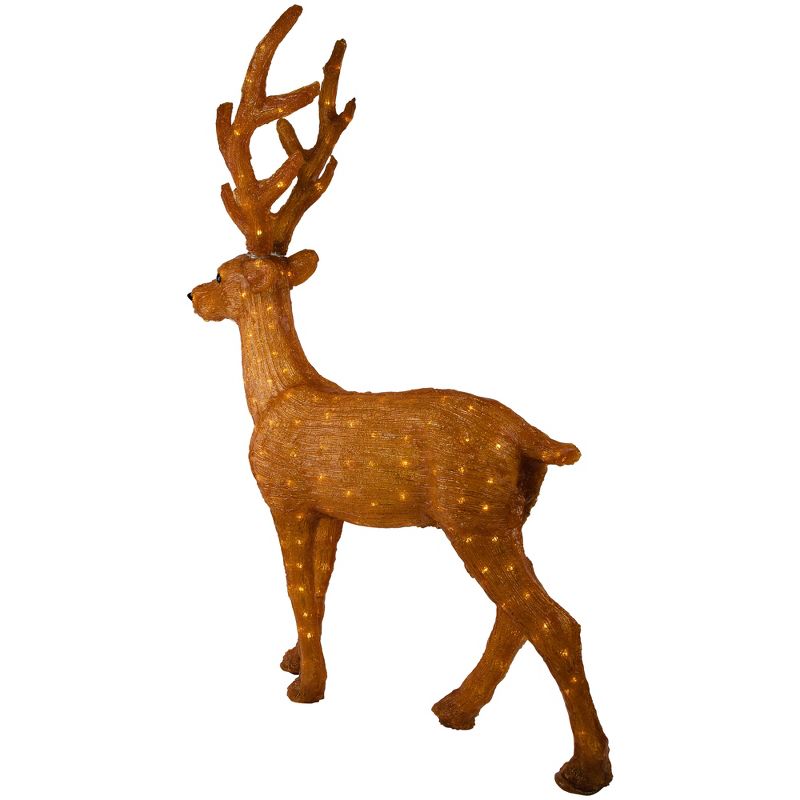Northlight LED Lighted Commercial Grade Acrylic Reindeer Outdoor Christmas Decoration - 46", 5 of 8