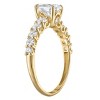 Naturalux 14K Gold 2 cttw Lab Grown Diamond Ring - 2 of 4