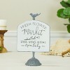 VIP Metal 12.5 in. White Fresh Flower Market Sign - 2 of 4