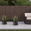 Wooakway Outdoor/Indoor/Decor/Garden Large Tall Metal Planter Pots Planter Boxes Cachepots Nursery Pots - 2 of 4