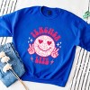 Simply Sage Market Teacher Life Leopard Smiley Face Sweatshirt - 3 of 4