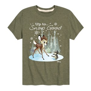 Boys' - Disney - Christmas - Up To Snow Good Short Sleeve Graphic T-Shirt - 1 of 4