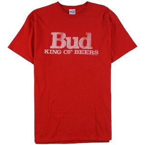 Junk Food Mens Bud King Of Beers Graphic T-Shirt - 1 of 2