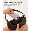 Crescent Bags with RFID Protection, Half Moon Clutch Purses for Women with Anti-Theft Clip - 4 of 4