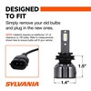 SYLVANIA H9 LED Ultra -  Fog Lights For Cars and Trucks - Headlight Bulbs for Off Road Powersports - 6000k Cool White LED Light - Maximum Lifespan - 4 of 4