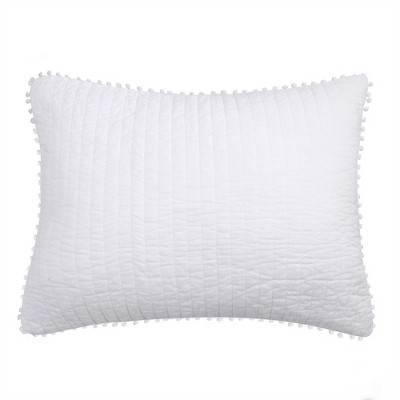 Pom Pom Slate Standard Sham - Levtex Home