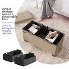 StorageBud Storage Ottoman for Bedroom End of Bed, Fabric Storage Bench, Large Storage Ottoman Bench, Entryway Bench with Storage - 2 of 4