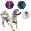 Unique Bargains Dogs Calming Headband with Magic Tapes Large Light Purple 1 Pc - 3 of 4