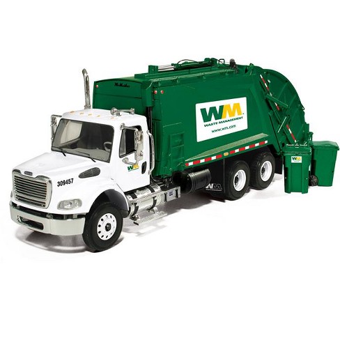 rear loader garbage truck diagram