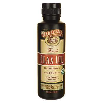 Barlean's Organic Fresh Flax Oil 8 fluid ounces