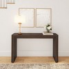 Plank+Beam 56" Solid Wood Console Table, Conture Rounded Edge Sofa Table, Narrow Entryway Table, Console Tables for Entryway - 2 of 4