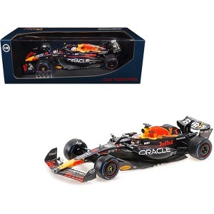 Red Bull Racing RB19 #1 "Oracle" Winner F1 "Dutch GP" (2023) with Driver Limited Edition 1/18 Diecast Model Car by Minichamps - 1 of 3