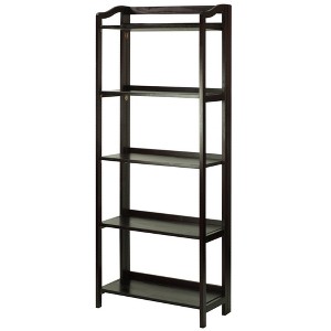Stratford 60.25" 5 Shelf Folding Bookcase - Flora Home - 1 of 4
