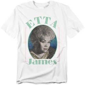 Miss Etta James Adult T-Shirt - 1 of 4