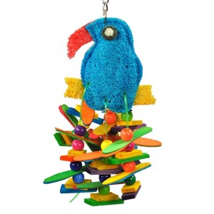 A&E Cage Company Happy Beaks Toucan Sam Bird Interactive Toy - 1 of 2
