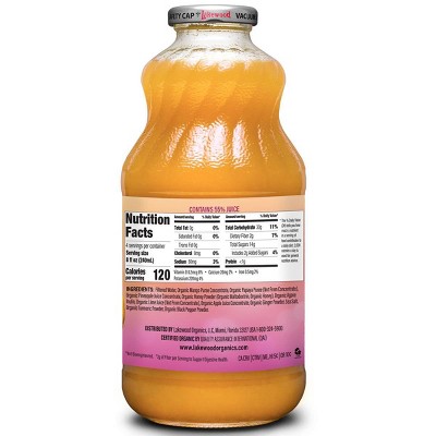 Lakewood Nurture Golden Glow Juice - 32 fl oz