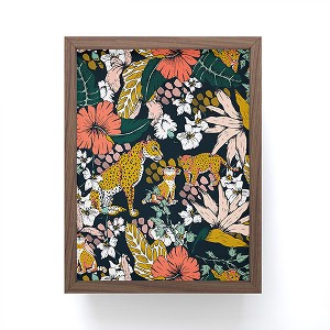 Marta Barragan Camarasa Animal print dark jungle Framed Mini Art Print - Society6 - 1 of 3