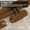 Musment Luggage Sets 5 Piece Suitcases with Wheels, Suitcase Set ABS Hard Case Luggage with TSA Lock Spinner Wheels Durable Travel Luggage - 3 of 4