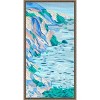 Amanti Art 14"x27" Ideal Vacation II by Melissa Wang Framed Canvas Wall Art Print - 4 of 4