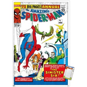 Trends International Marvel Comics - The Sinister Six - Amazing Spider-Man Annual #1 Unframed Wall Poster Prints - 1 of 4