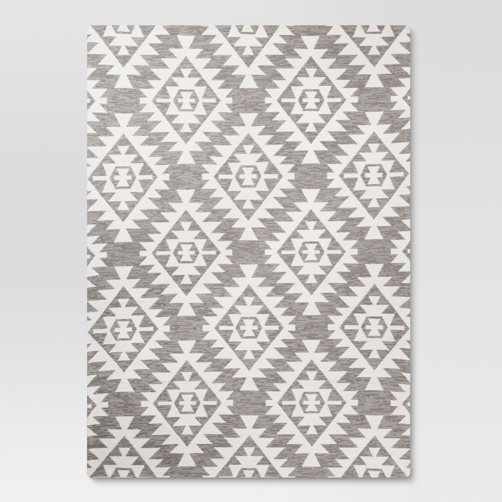 5'X7' Area Rug Sahara Gray - Threshold was $99.99 now $49.99 (50.0% off)