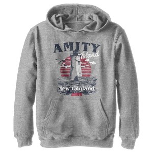 Boy's Jaws Amity Island Tourist Lighthouse Pull Over Hoodie - 1 of 4