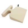 Royal Massage T-Wedge Body Positioning Cushion – Black Foam Support Pad for Massage - 2 of 4