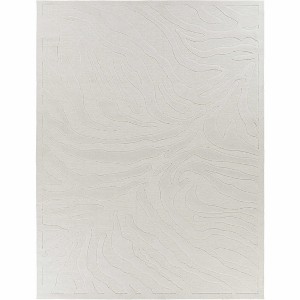 Hauteloom Benzonia 3D White Zebra Rug - 1 of 4