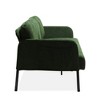 3-Seater Polyester Fabric Modern Upholstered Sofa with Deep Seat and Sturdy Legs - 4 of 4