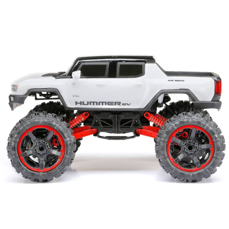 New Bright RC 1:10 Scale GMC Hummer Truck 4x4 - White, 3 of 11