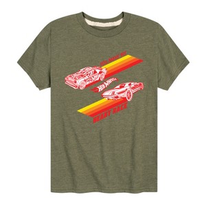 Boys' - Hot Wheels - Valentine's You Make My Heart Race Short Sleeve Graphic T-Shirt - 1 of 4