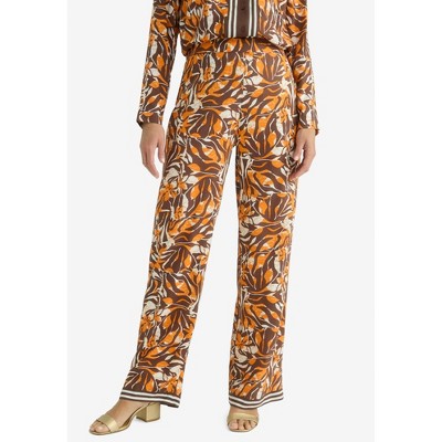 Jessica London Flowy Wide Leg Pant