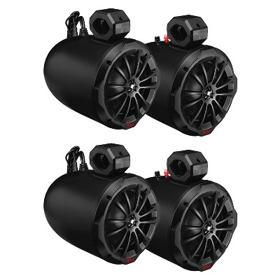 Boss Audio 8" 850W Weatherproof Bluetooth Boat Waketower Marine Speaker (2 Pack)