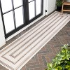 JONATHAN Y Argo Classic Nautical Mitre Stripe Reversible Machine-Washable Indoor/Outdoor Area Rug - 4 of 4