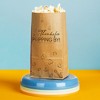 Big Dot of Happiness Thanks for Popping By Popcorn Bags, Party Favor Snack Treats, Free-Standing Individual Kraft Brown Paper Bags - 25 Count - 3 of 4