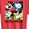 Women's - Disney - Mickey Colorblock Short Sleeve Graphic T-Shirt - 2 of 4