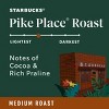 Starbucks 28oz Pike Place Medium Dark Roast Coffee + 28 fl oz Cinnamon Dolce Coffee Creamer - 3 of 4