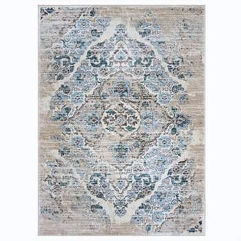 Luxe Weavers Victoria Collection Floral Area Rug